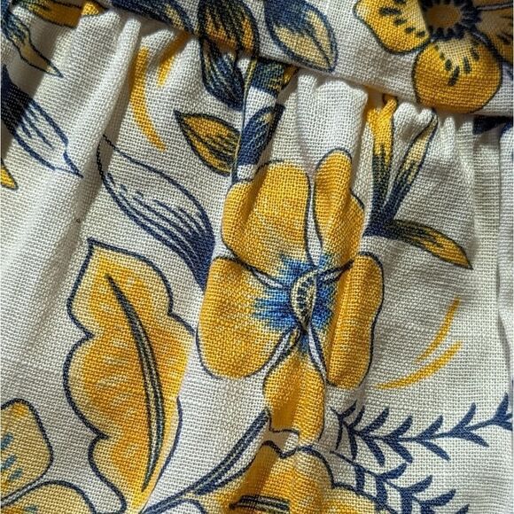 Haute Hippie Coastal Cottage Rope Strap Sundress | Linen Look Boho Dress Sz 3T - Picture 9 of 13